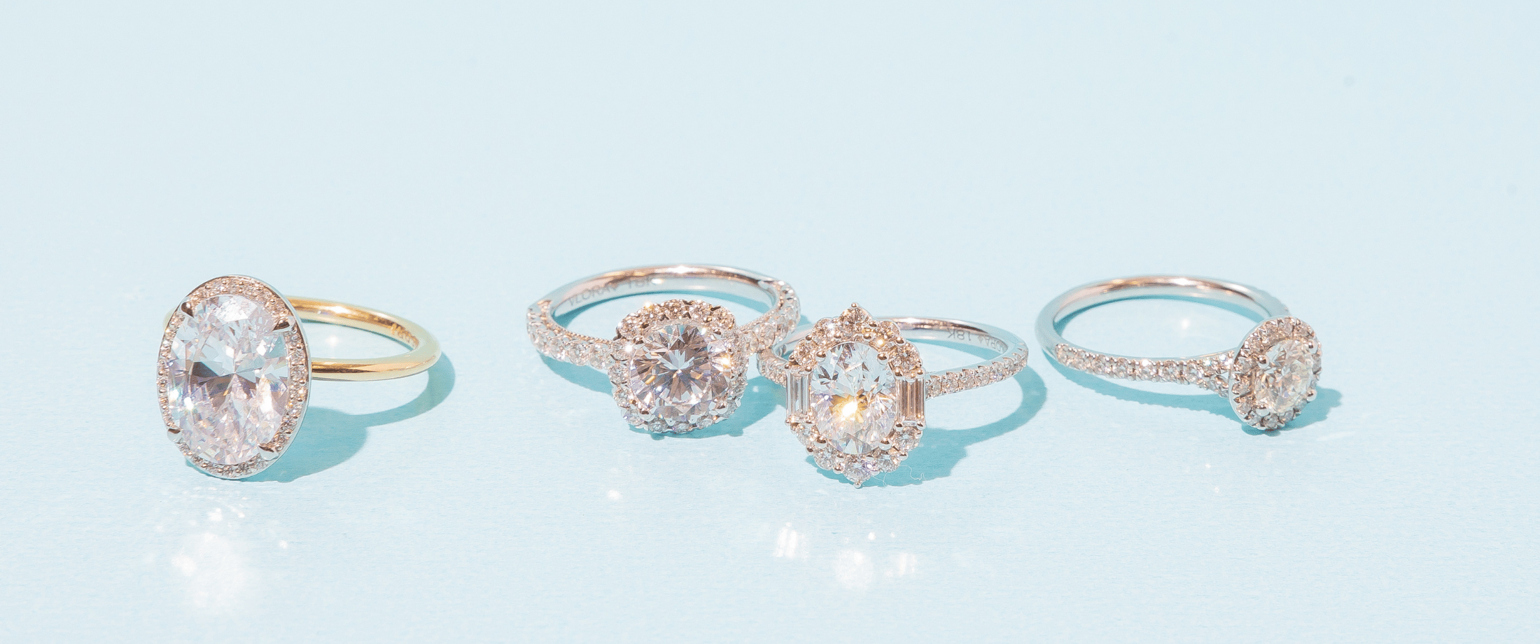 Halo Engagement Rings