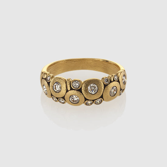 Alex Sepkus Ring Alex Sepkus Candy 18k Yellow Gold Diamond Band