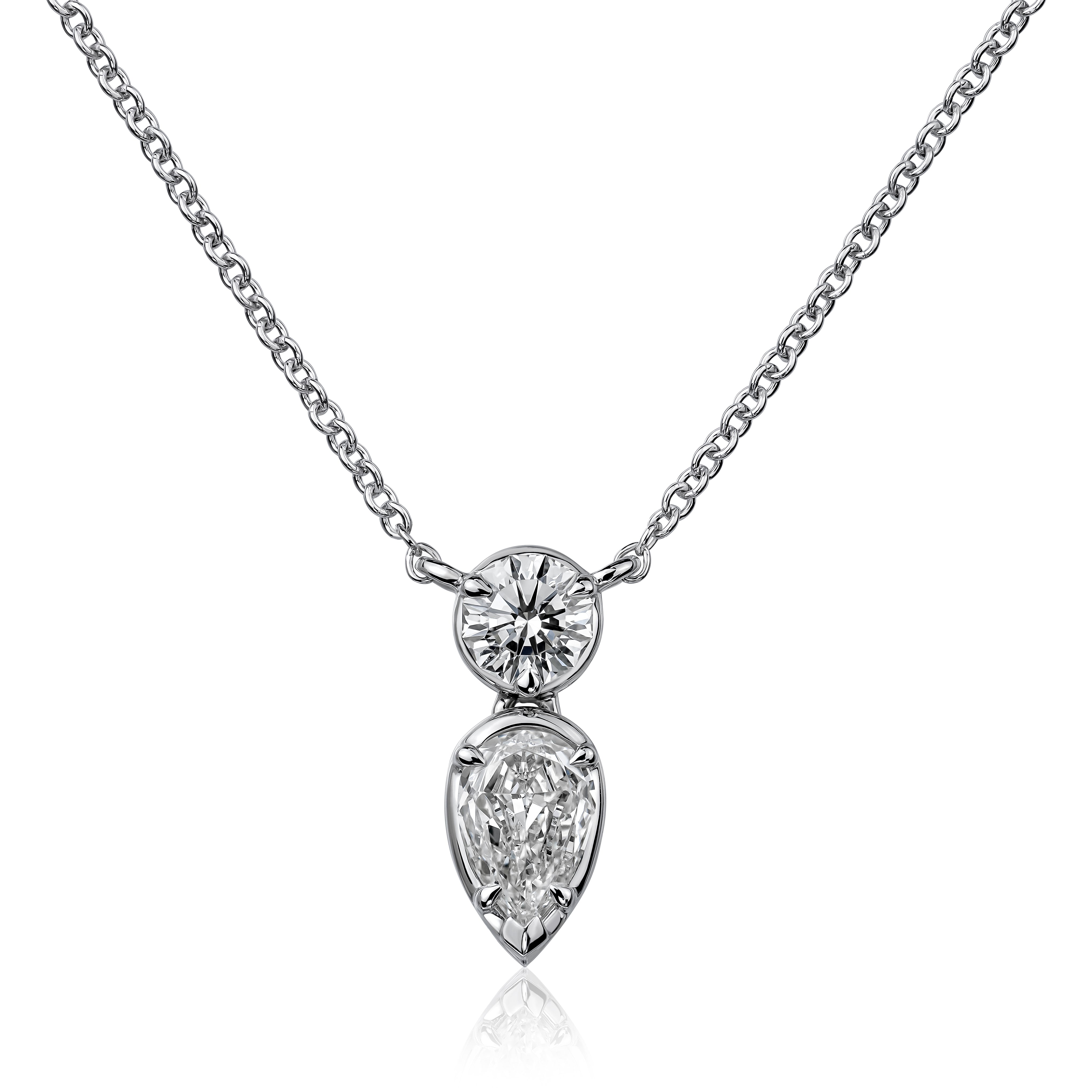 Christopher Designs Necklaces and Pendants Christopher Designs 14k White Gold Diamond Pendant Necklace