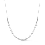 Dana Rebecca Designs Necklaces and Pendants Dana Rebecca Designs Ava Bea Tennis Necklace - White Gold 14/16"