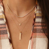 Dana Rebecca Designs Charm Dana Rebecca Designs Diamond Initial Charm "R" Yellow Gold