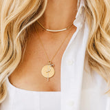 Dana Rebecca Designs Charm Dana Rebecca Designs Diamond Initial Charm "R" Yellow Gold