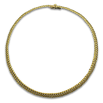 Estate AGA Correa Necklaces and Pendants Estate 18k Yellow Gold A.G.A. Correa "Houdini" Necklace