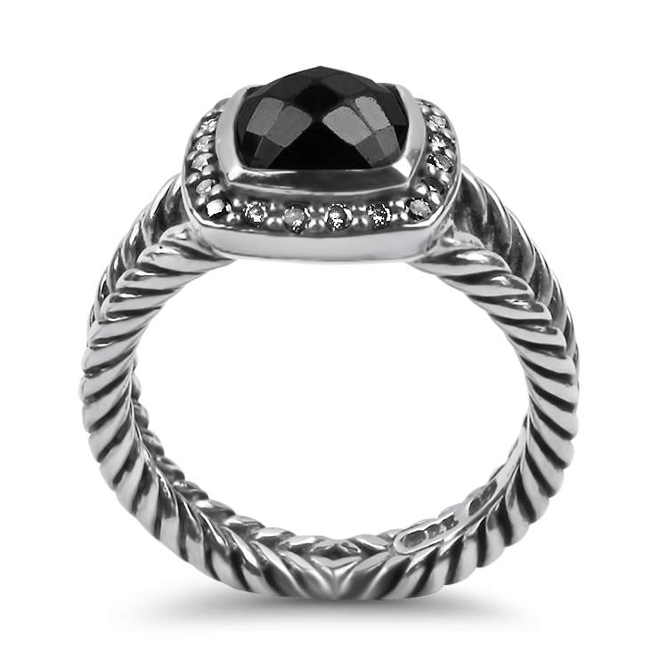 Estate David Yurman Ring David Yurman Estate Albion Hematite Ring 6