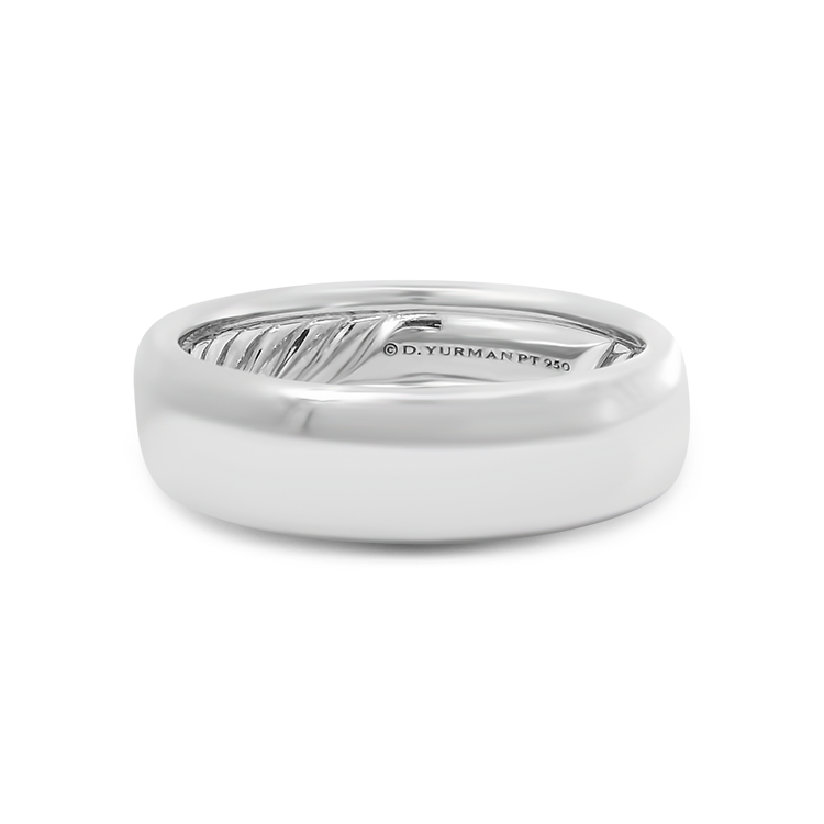 Estate David Yurman Ring Estate David Yurman Classic Platinum Band 8
