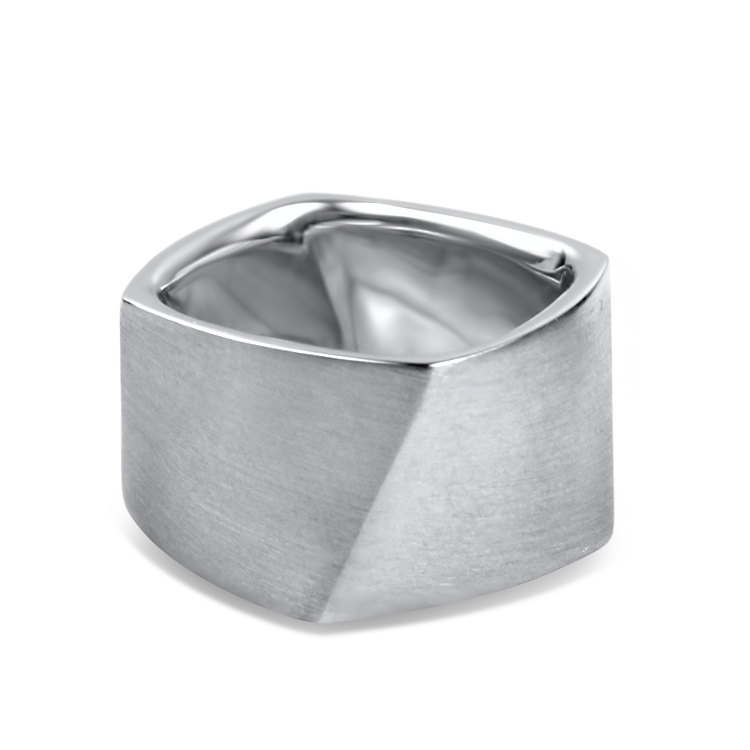 Estate Tiffany & Co. Ring Estate Sterling Silver Tiffany & Co. Frank Gehry Torque Ring 4.5