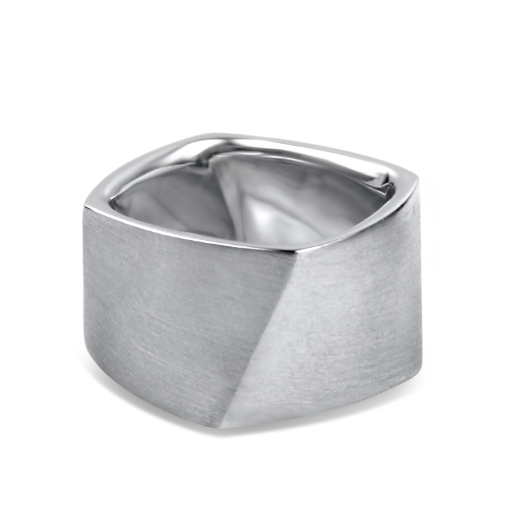 Estate Tiffany Co. Sterling Silver Frank Gehry Torque Ring Springer s