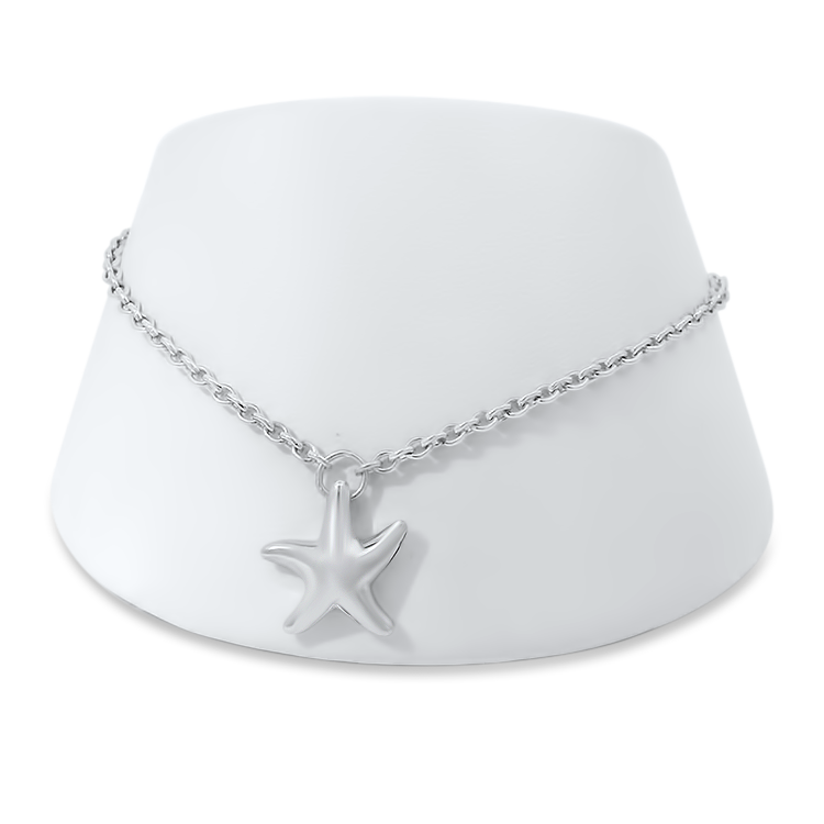 Estate Tiffany & Co. Bracelet Tiffany & Co. Estate Sterling Silver Starfish Charm Bracelet