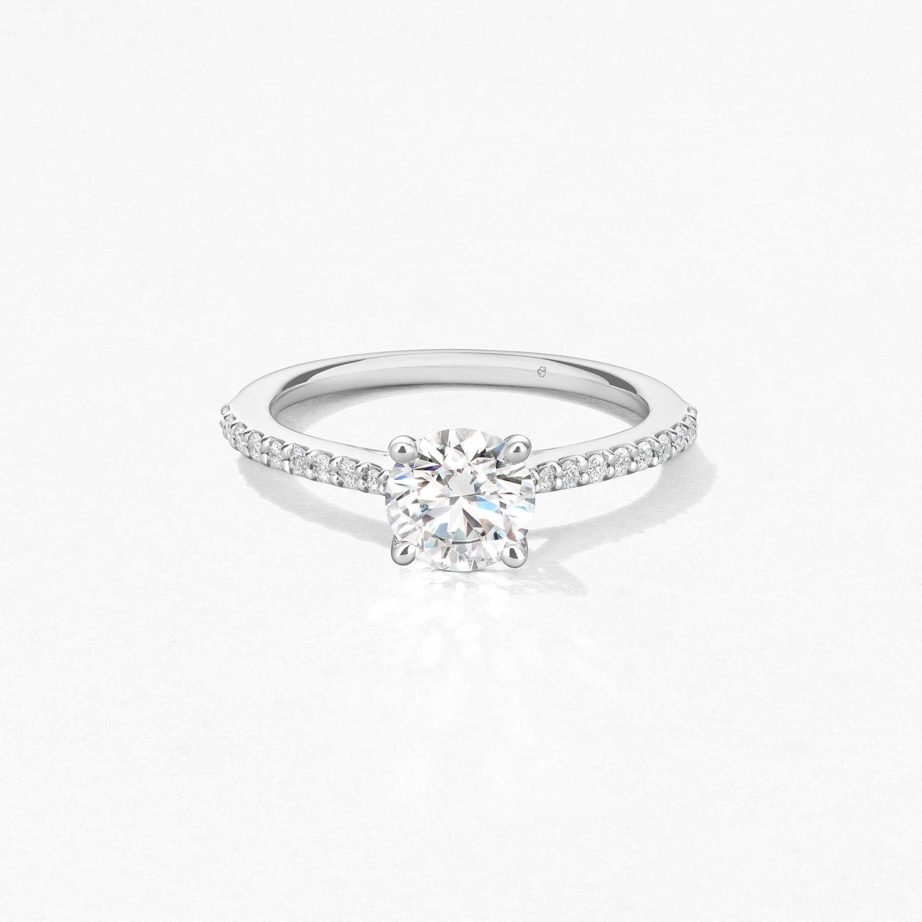 Hearts On Fire Camilla Platinum Diamond Engagement Ring