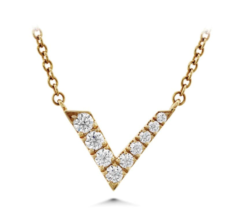 Hearts on Fire Necklaces and Pendants Copy of Hearts on Fire 18K Yellow Gold "Aerial Lunar Eclipse" Diamond Necklace