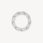 Hearts on Fire Bracelet Hearts On Fire Inside Out 18k White Gold Pave Link Diamond Bracelet