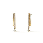 Hearts on Fire Earring Hearts On Fire Inside Out 18k Yellow Gold Diamond Flip Petite Drop Earrings