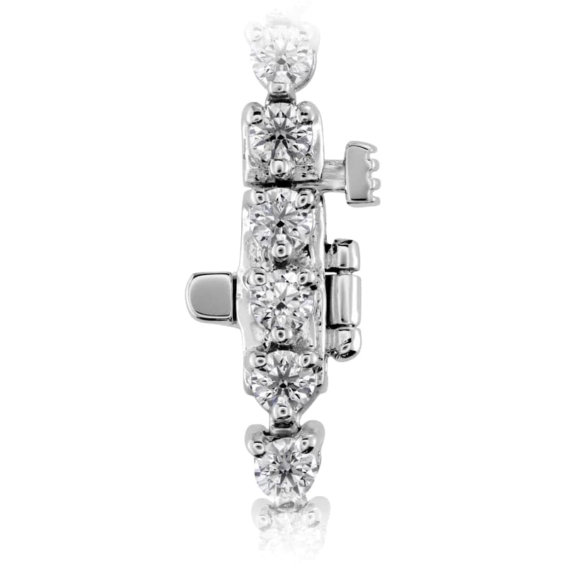 Hearts on Fire Bracelet Hearts on Fire Select Temptation 18k White Gold Three-Prong Diamond Tennis Bracelet - 3.00cts 3.00