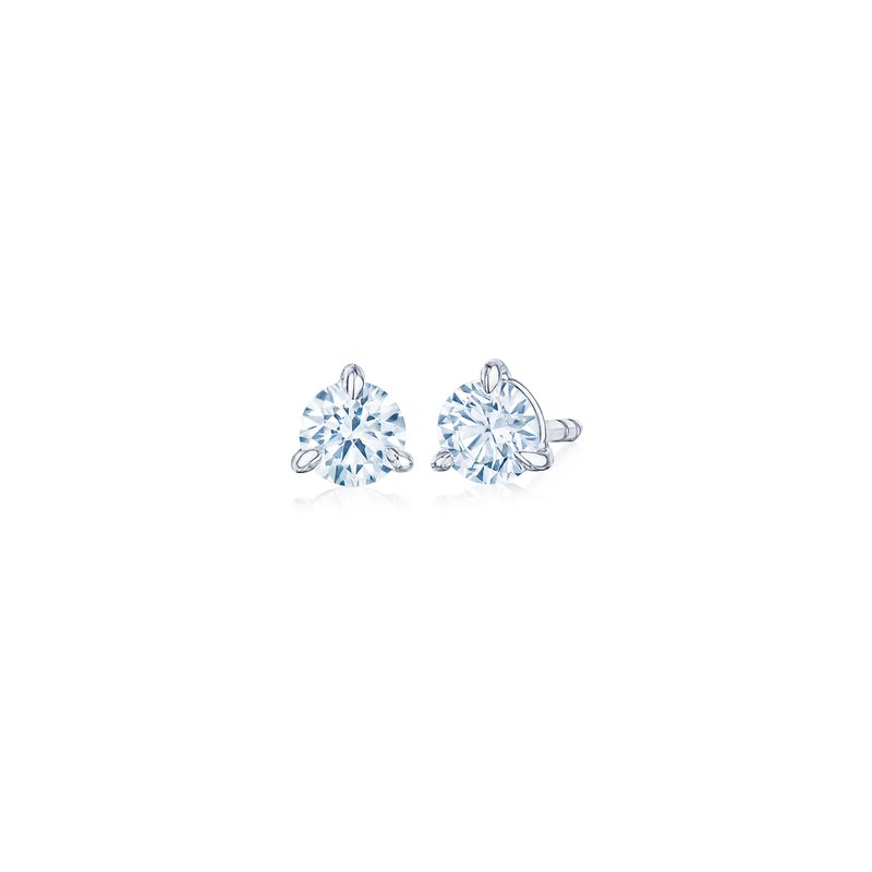Kwiat Earrings .71ctw Kwiat Diamond Stud Earrings - Platinum