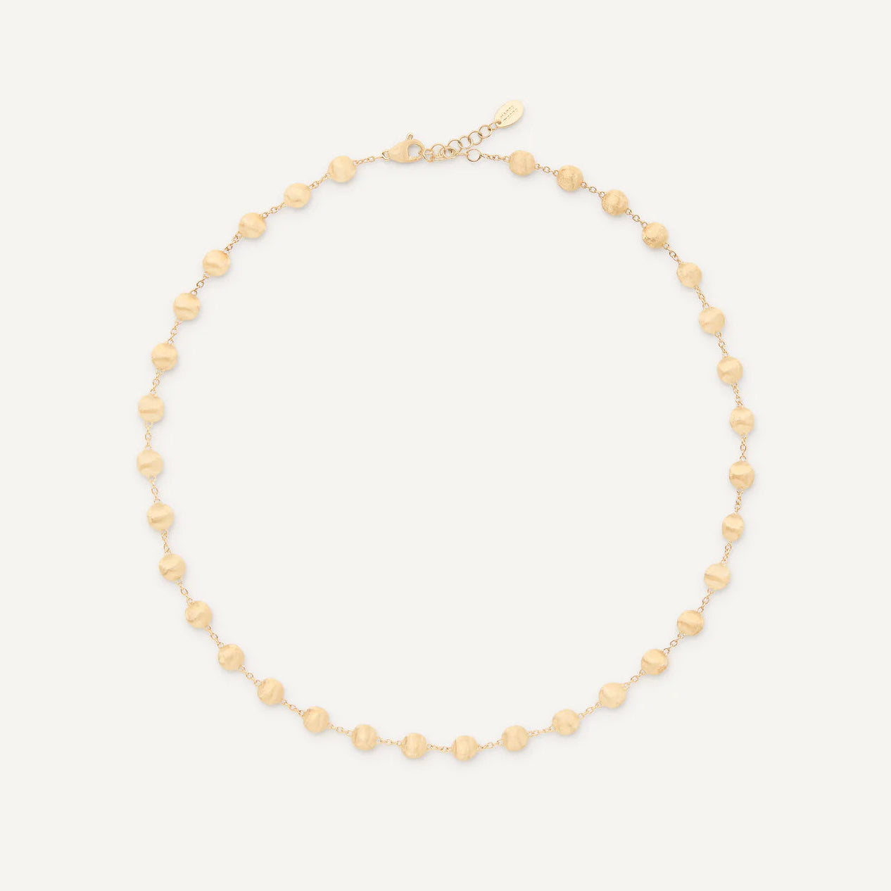 Marco Bicego Necklaces and Pendants Marco Bicego Africa 18k Yellow Gold Bead Necklace – 16.5"