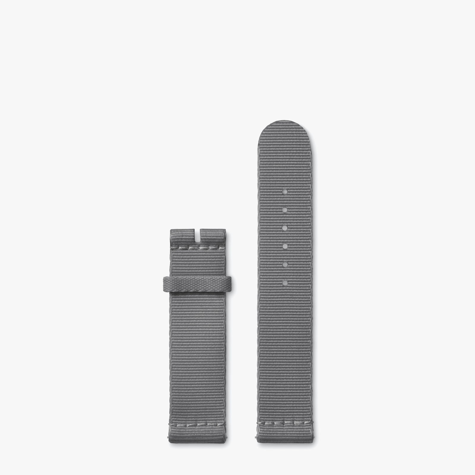 NOMOS TEXTILE STRAP DARK GRAY, WOVEN, WATERPROOF, 5865
