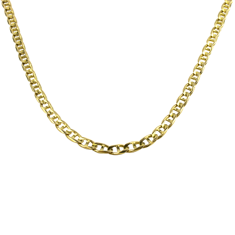 interpersonel Skubbe levering Estate 14k Yellow Gold Gucci Link Style 18" Chain – Springer's