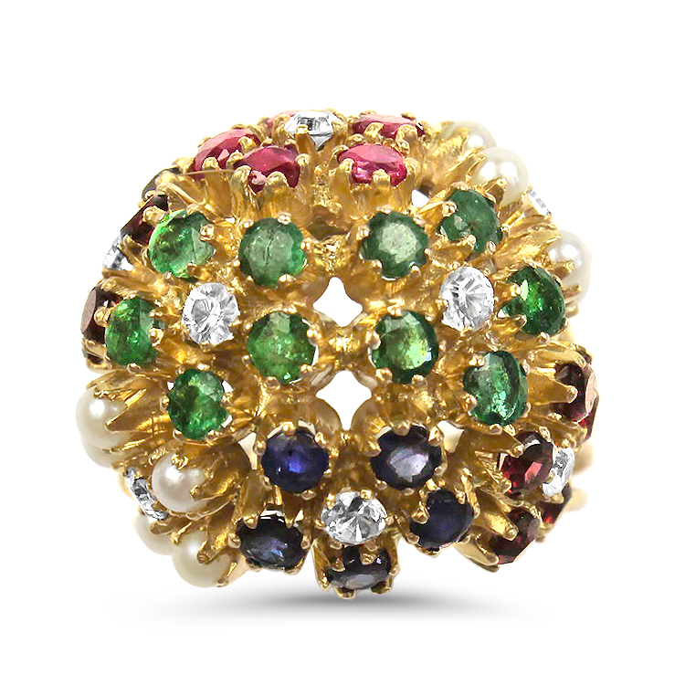 送料関税込【King Ice】RUBY / EMERALD STAR RING (2色)☆国内発 口コミ・レビュー｜送料関税込【King Ice】RUBY / EMERALD STAR
