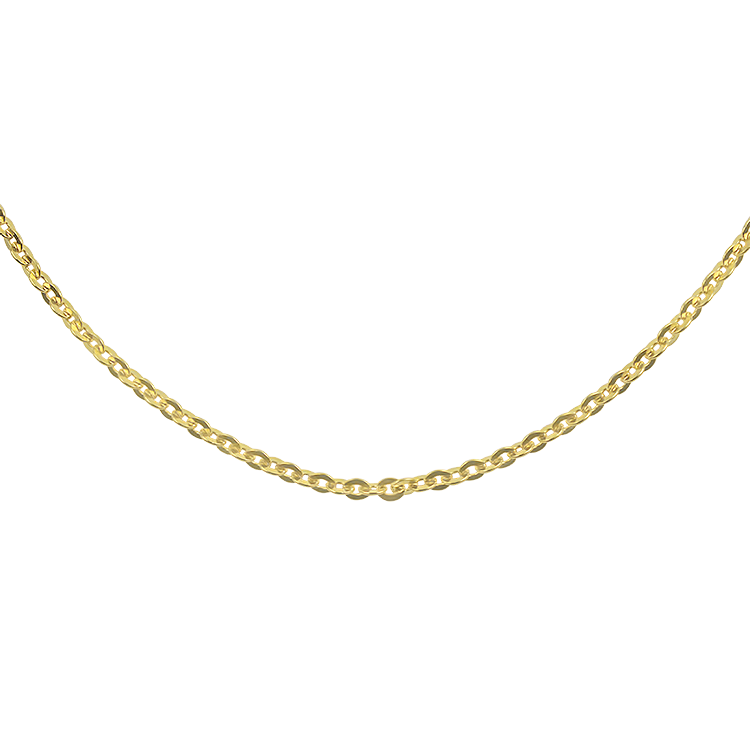 Large-small chain link, round links, flat wire, dark gold-plated brass,  10x8x1mm, 50 cm