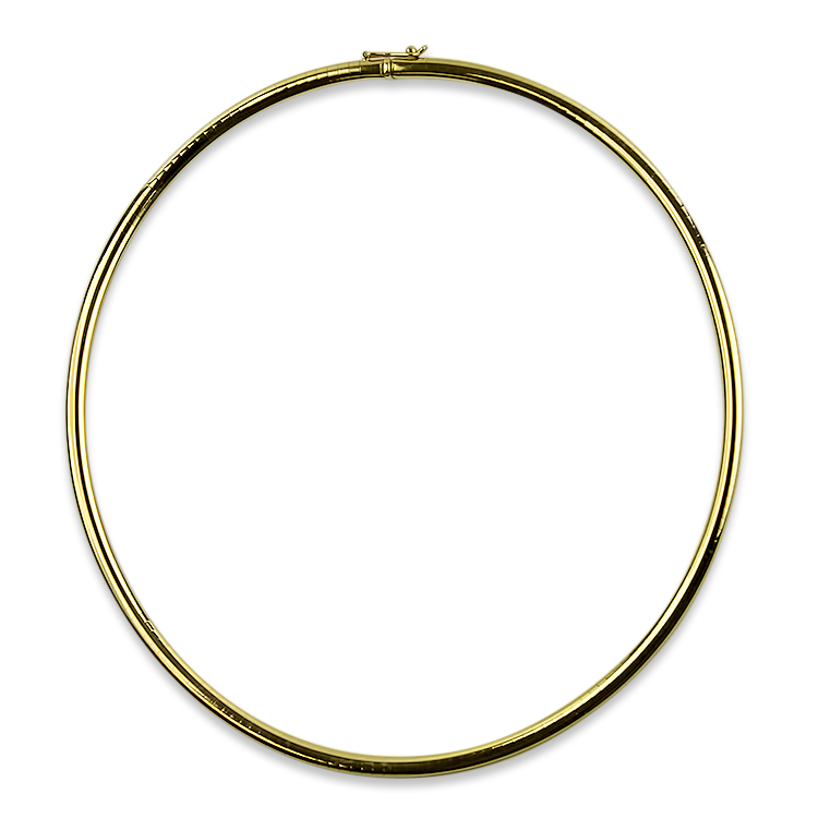 Estate 18k Yellow Gold Omega Necklace Springer s
