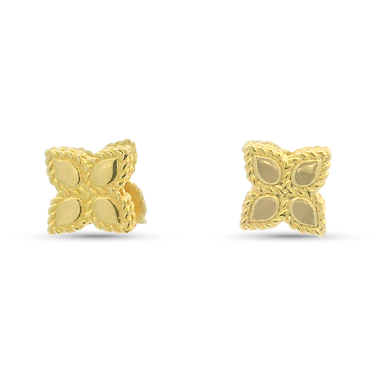 Roberto Coin Earring Estate 18k Yellow Gold Roberto Coin Verona Stud Earrings