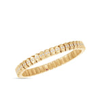 Roberto Coin Bracelet Roberto Coin 18k Yellow Gold Obelisco Collection Flexible Slip-On Bangle Bracelet