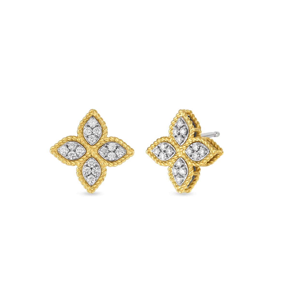 Roberto coin deals white gold earrings
