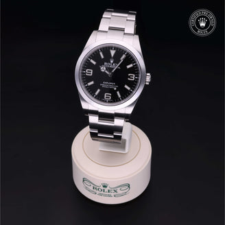 Rolex Certified Pre-Owned Watch L0199442: Oyster Perpetual Explorer 39 M214270-0003