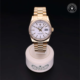 Rolex Certified Pre-Owned Watch Oyster Perpetual Day-Date 36