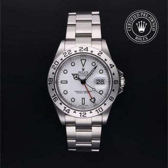Rolex Certified Pre-Owned Watch Oyster Perpetual Explorer II