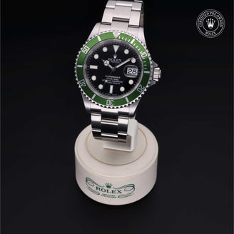 Rolex Certified Pre-Owned Watch Oyster Perpetual Submariner Date