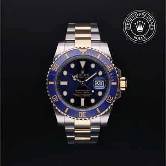 Rolex Certified Pre-Owned Watch Oyster Perpetual Submariner Date