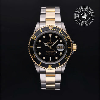 Rolex Certified Pre-Owned Watch Oyster Perpetual Submariner Date