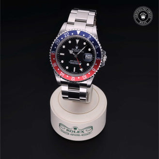 Rolex Certified Pre-Owned Watch P147186: Oyster Perpetual GMT-Master II M16710BLRO-0005