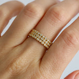 Sethi Couture Sethi Couture Kate 18k Yellow Gold Diamond Eternity Band