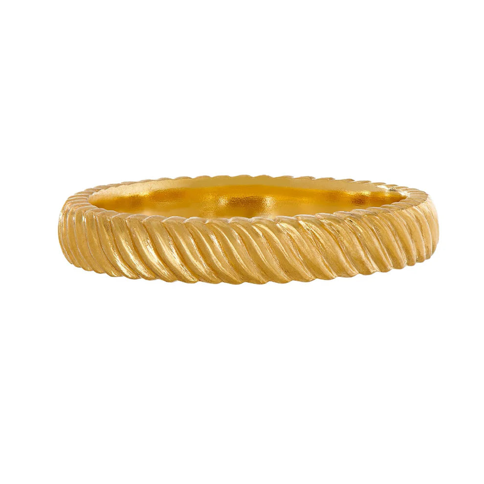 Sethi Couture Sethi Couture La Mer 18k Yellow Gold Band