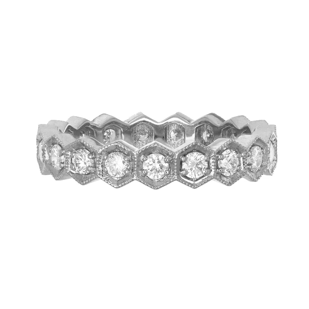 Sethi Couture ring Sethi Couture Regency 18k White Gold Diamond Eternity Band
