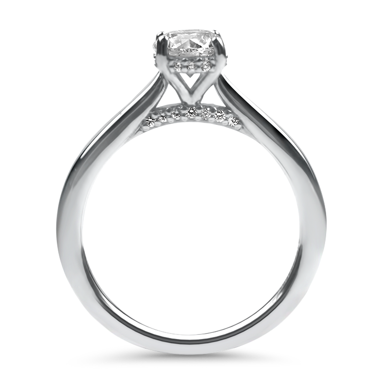 Sincerely Springer's Engagement Ring Sincerely Springer’s 14k White Gold .70ct. Solitaire Diamond Ring 6.25