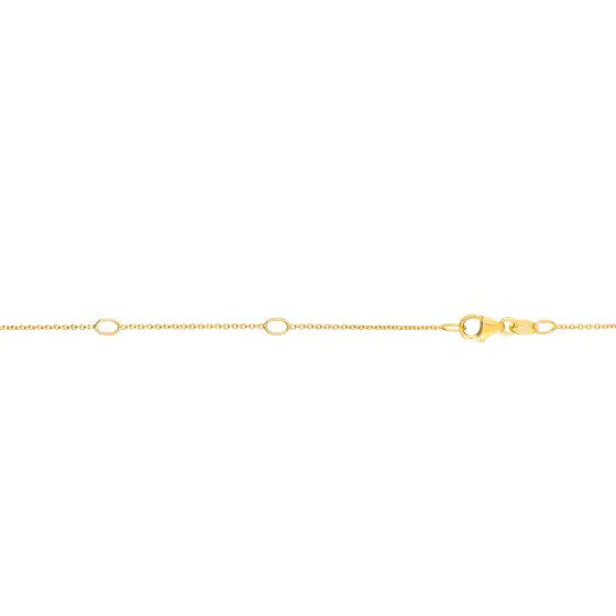 Sincerely, Springer's Necklaces and Pendants Sincerely Springer's 14k Yellow Gold Oval Cable Chain