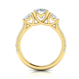 Sincerely, Springer's Engagement Ring Sincerely, Springer's by Vlora 18K Yellow Gold Oval Engagement Ring Mounting - 0.72ctw