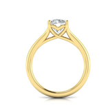 Sincerely, Springer's Engagement Ring Sincerely, Springer's by Vlora 18K Yellow Gold Round Solitaire Engagement Ring Mounting