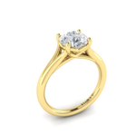 Sincerely, Springer's Engagement Ring Sincerely, Springer's by Vlora 18K Yellow Gold Round Solitaire Engagement Ring Mounting