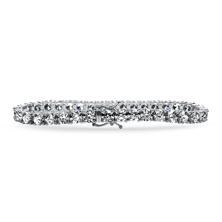 Sincerely Springer's Bracelet Springer's Collection 14k White Gold 15.06cts. Diamond Tennis Bracelet