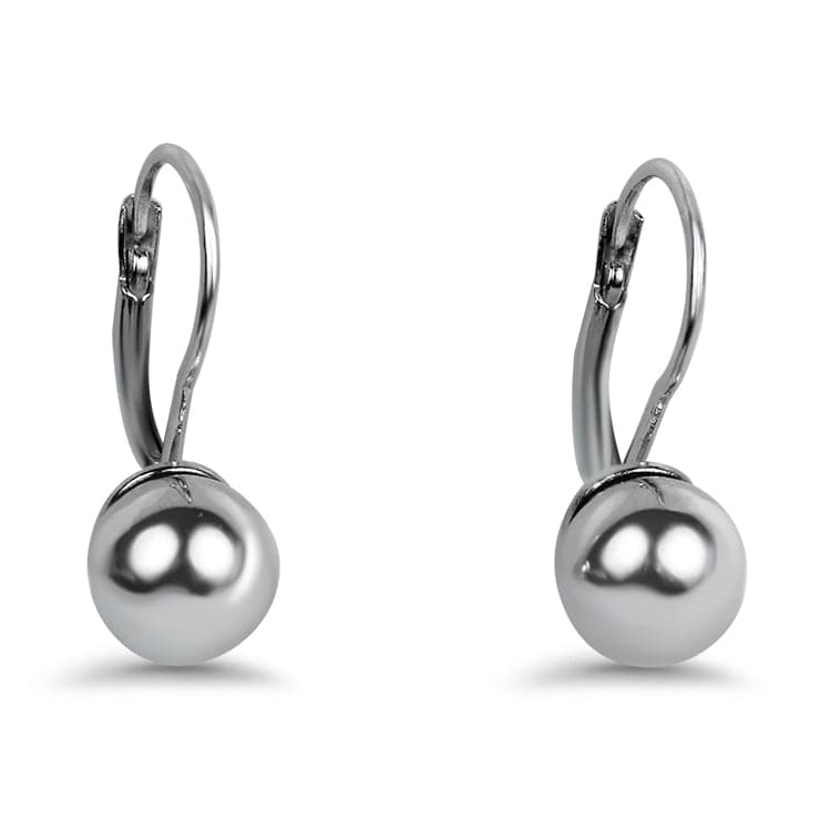 Sterling Silver Ball Drop Earrings