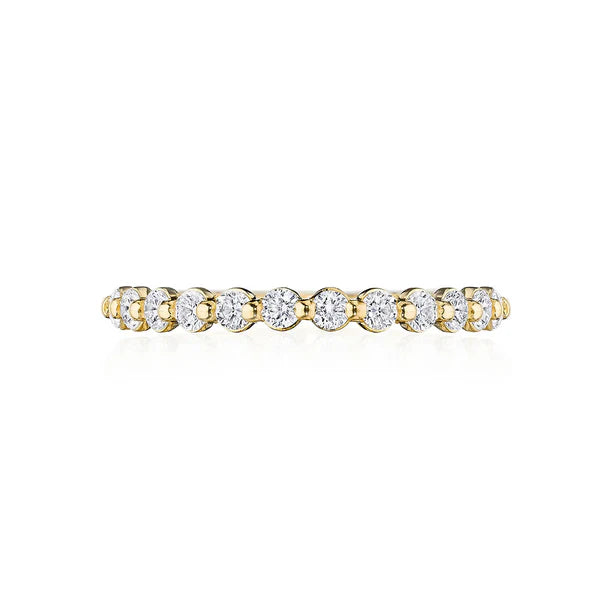 Tacori Engagement Wedding Band Tacori 18k White Gold Round Diamond Band - .44ctw
