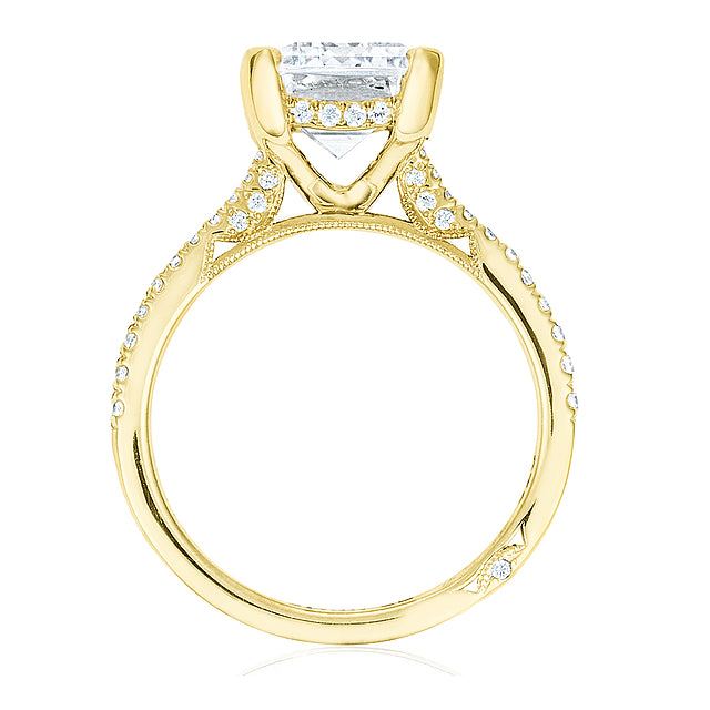 Tacori Engagement Engagement Ring Tacori 18k Yellow Gold Simply Tacori Radiant Cut Engagement Ring Style Mounting