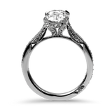 Tacori Engagement Engagement Ring Tacori Estate Platinum "RoyalT" 1.80cts Oval Diamond Ring 6.25