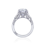 Tacori Engagement Engagement Ring Tacori Platinum RoyalT Three-Stone Engagement Ring Mounting
