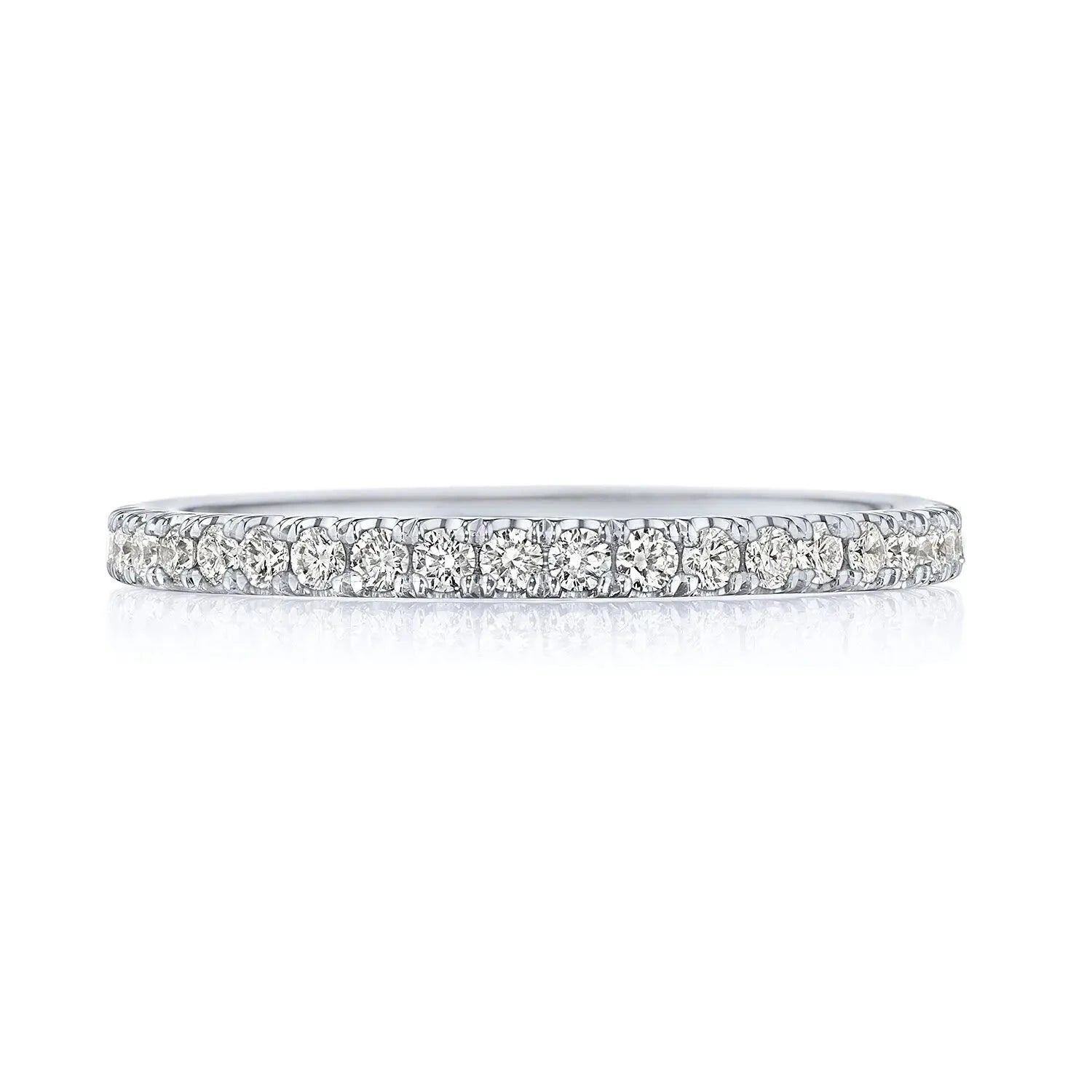 Tacori Wedding Band Tacori 18k White Gold Diamond Band - .40ctw