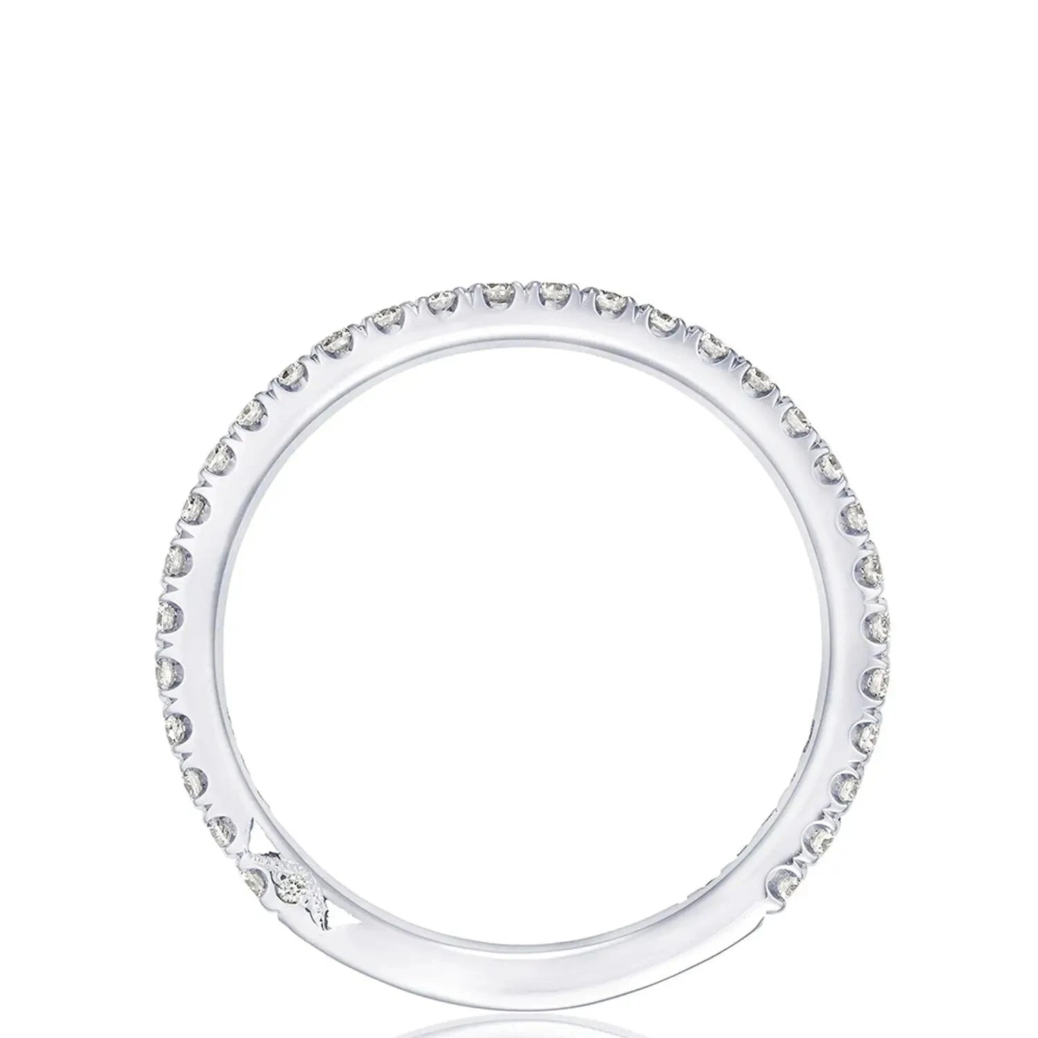 Tacori Wedding Band Tacori 18k White Gold Diamond Band - .40ctw